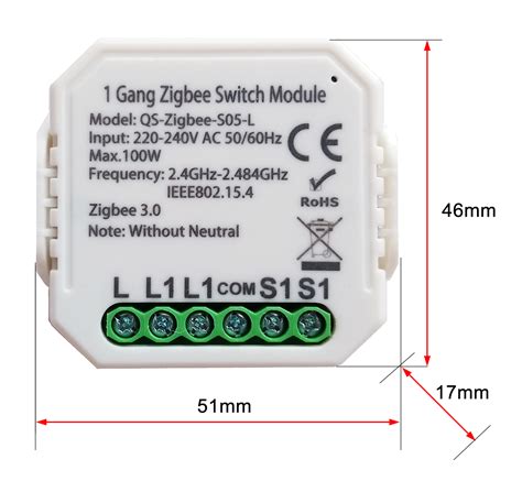 Przekaźnik Dopuszkowy 1Ob Zigbee Tuya Działa Bez N RTX Sklep EMPIK