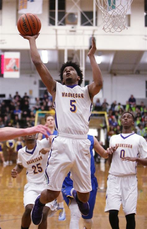 Mark Kodiak Ukena: IHSA Varsity Boys Basketball: Lake Forest vs Waukegan