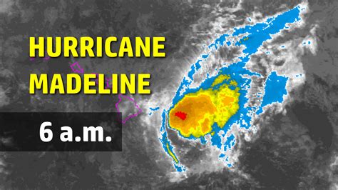 Hurricane Madeline Just Hours Away From Hawaii Island