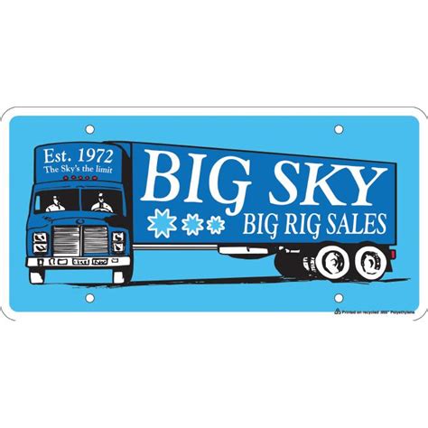 Custom Plastic License Plates – The Dealership Store