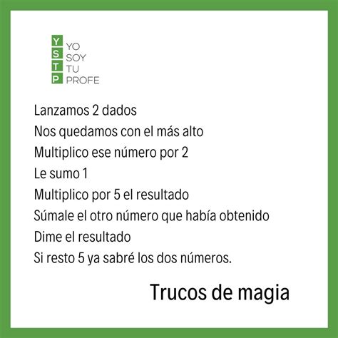 ¿conoces Estos Trucos De Magia Con Números Te Enseñamos Algunos Que Te