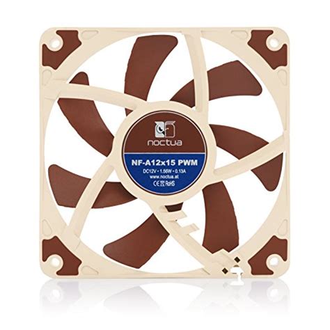 Noctua NF A12x15 PWM Premium Quiet Slim Fan 4 Pin 120x15mm Brown