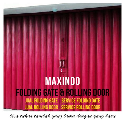 Daftar Harga Rolling Door Dan Folding Gate Harga Folding Gate Besi