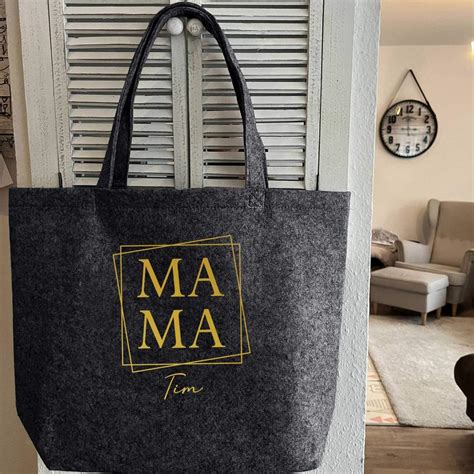 Jute Shopper Personalisiert Mit Namen Verschiedene Taschen Farben