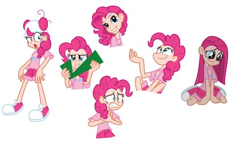 Pinkie Pie Human Extra Expressions By Trinityinyang On Deviantart