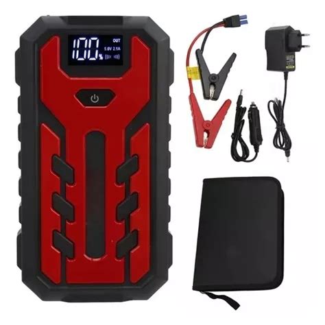 Arrancador Auto Bateria Portatil Lcd Universal 12v 39800mah Envío gratis