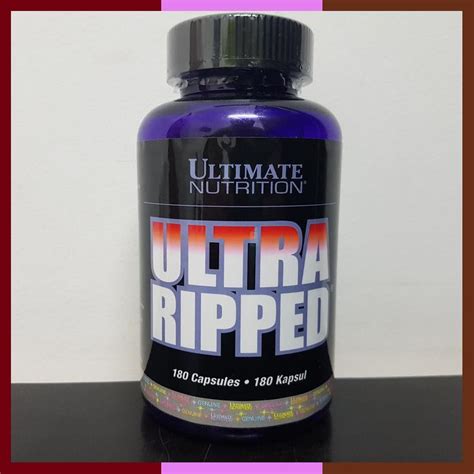 Jual Ultra Ripped Faf 180 Caps Ultimate Nutrition Un Fat Burner 180caps