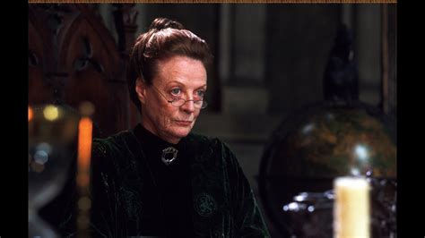 Amazing Maggie Smith As Professor Mcgonagall In Harry Potter Impression