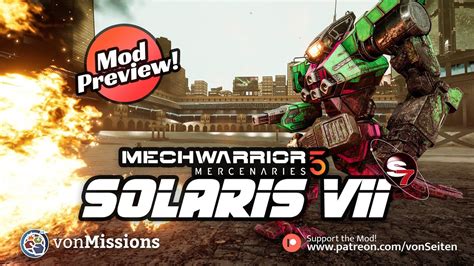 Mechwarrior Solaris Vii Is Coming Check Out This Preview Of The