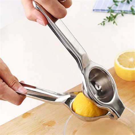 Stainless Steel Citrus Fruits Squeezer Orange Hand Manual Juicer