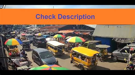 PHILIPPINES Live Street View Camera Market Area Cam 5 Agdao