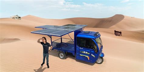 Weird Alibaba: A $2,000 solar-powered electric truck from China