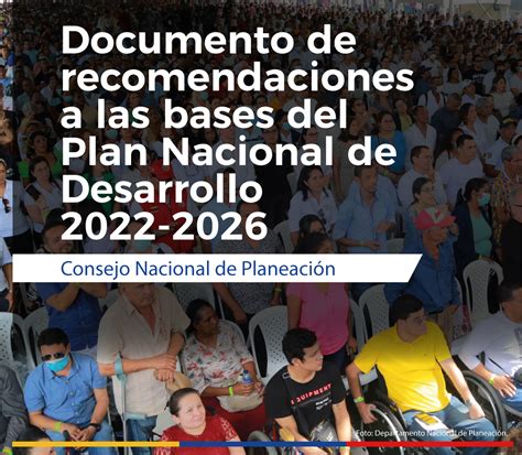 Prensa Recomendaciones Del Cnp A Las Bases Del Plan Nacional De