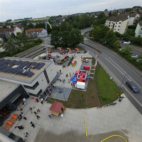 Brand Von Feuerwehr Halle In Stadtallendorf Ber Millionen Euro