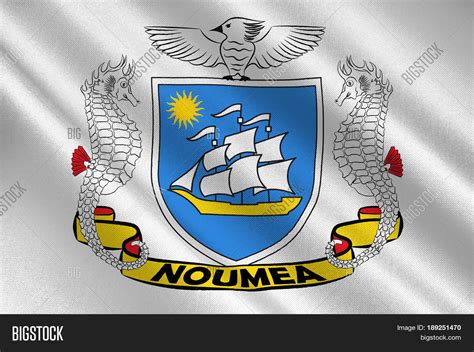 Flag Noumea Capital Image And Photo Free Trial Bigstock