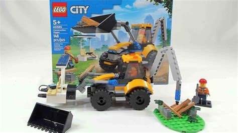 Lego City 2023 Construction Digger 60385 Speed Build YouTube