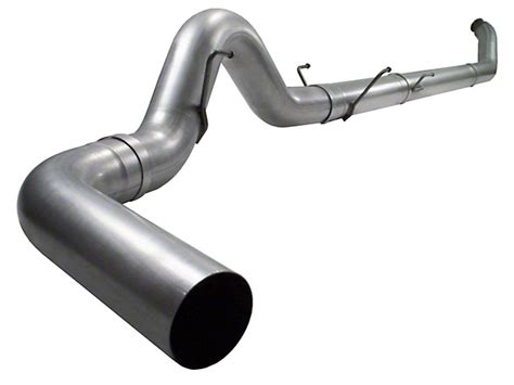 Afe Ram 2500 Large Bore Hd 5 Inch Turbo Back Muffler Delete Single Exhaust System Side Exit 49