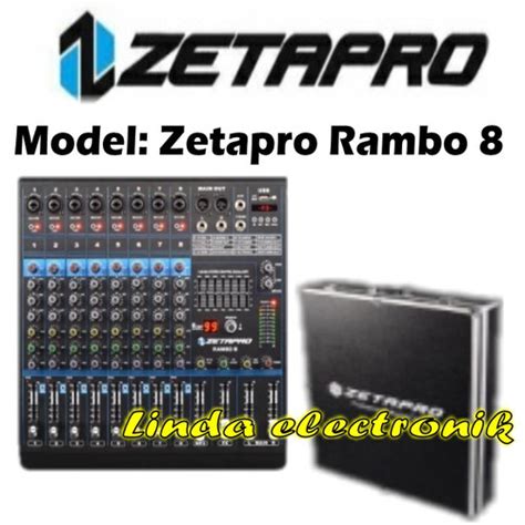 Jual Mixer Zetapro Rambo Zetapro Rambo Free Koper Garansi Resmi