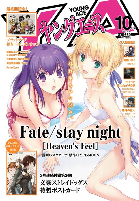 ヤングエース 10月号＆新刊コミックス発売中 On Twitter 【ヤングエース10月号】発売中！ 表紙は『fatestay