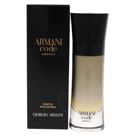 Giorgio Armani Men S Code Absolu Edp Spray Oz Fragrances