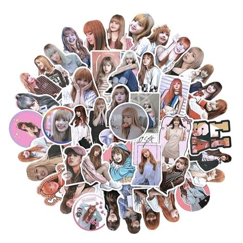 Blackpink Lisa Stickers Stuks Kpop Fan Shop