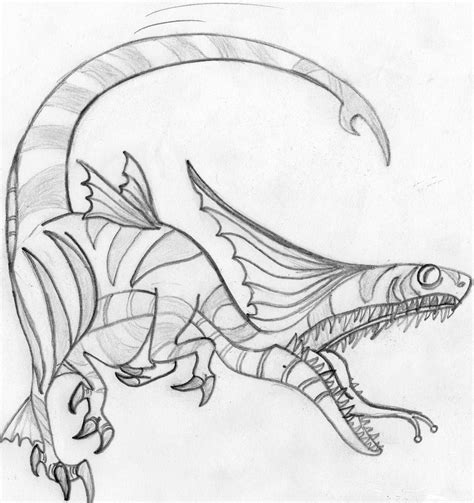 Speed Stinger Dragon Coloring Pages