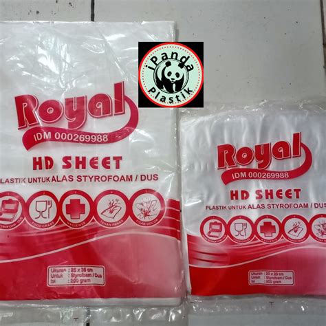 Plastik Sheet Plastik Alas Nasi Plastik Lembaran Anti Panas 25X35