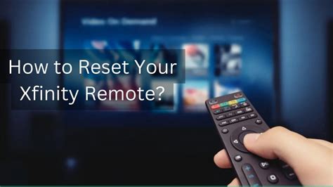 How To Reset Your Xfinity Remote 2 Mins Trick Tech Thanos