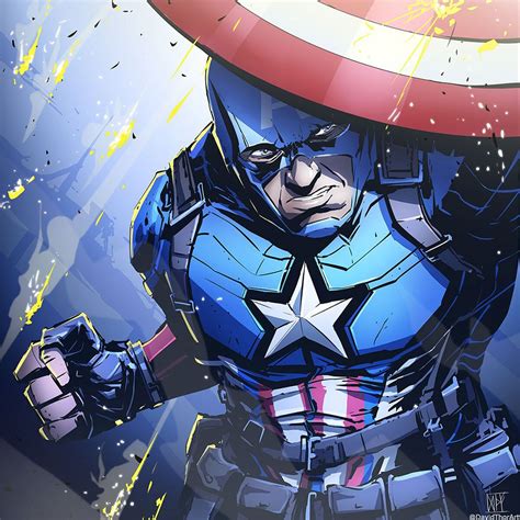 Get This Man A Shield: 10 Of The Best Captain America Fan Art Pieces On ...