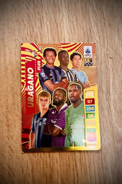 PANINI ADRENALYN XL Calciatori 2023 2024 Card N 493 Uragano Plus Card