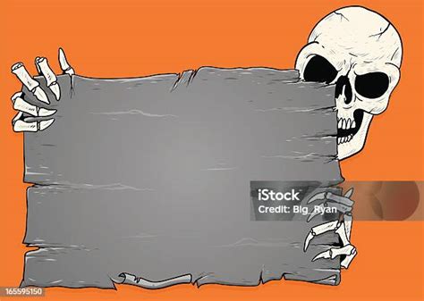 Skeleton Sign Stock Illustration Download Image Now Human Skeleton