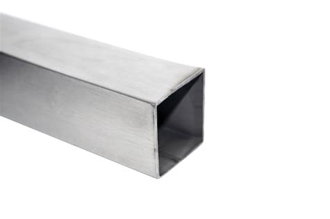 Tube Carré 40x40x1 2 mm Inox brossé 304 Vendu au mètre linéaire Clinox