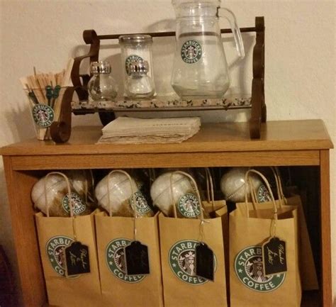 Starbucks party favors. | Starbucks party, Starbucks birthday ...