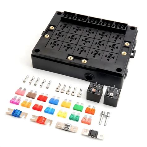 Relay Fuse Box With Slots Fuse Holder And Slots Relay Panel