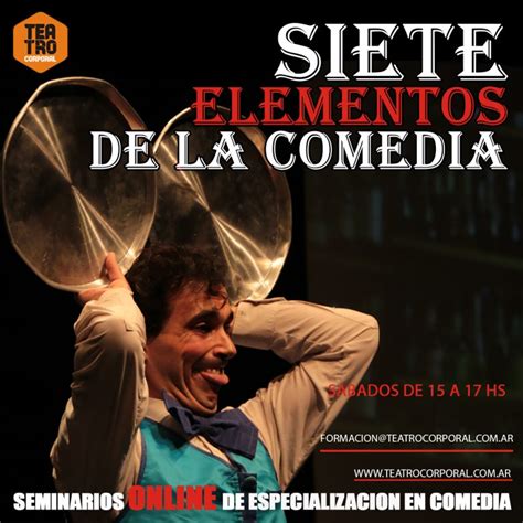 ONLINE 7 ELEMENTOS DE LA COMEDIA Teatro Corporal