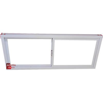 Ventana Aluminio Blanco Herrero Vidrio Entero 1 50 X 60 Aberturas AgMa