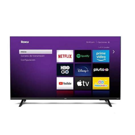 Ripley TELEVISOR SMART TV AOC HD 32 LED ROKU S5135