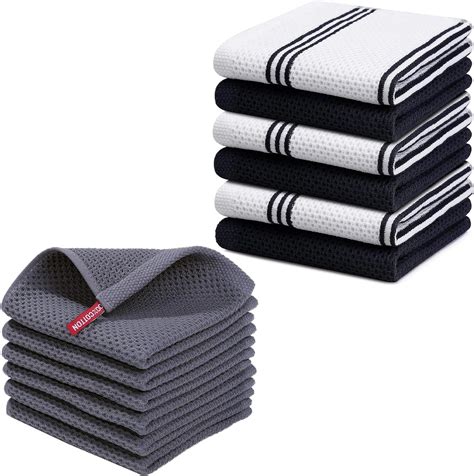 Amazon Homaxy Cotton Waffle Weave Kitchen Dish Cloths Pack