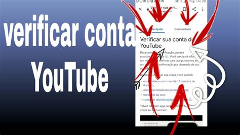 Como Verificar O Canal No YT YouTube