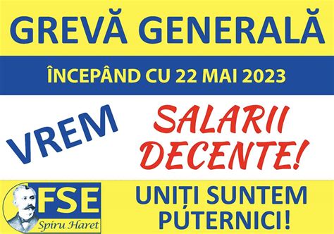 GREVĂ GENERALĂ ÎN ȘCOLI Principalele revendicări ale profesorilor se