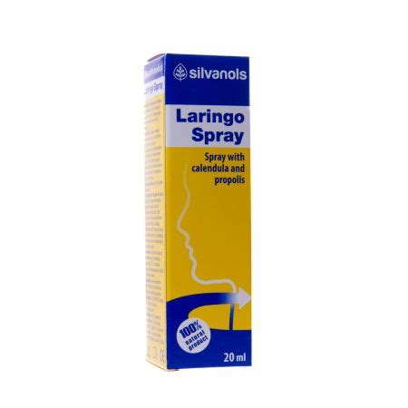 Laringo Spray Cu Propolis Si Ulei De Galbenele 20 Ml Sia Farmacia