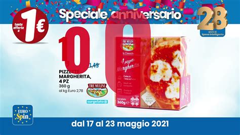 Speciale Anniversario Promozione Pizzette Margherita Tante Offerte A