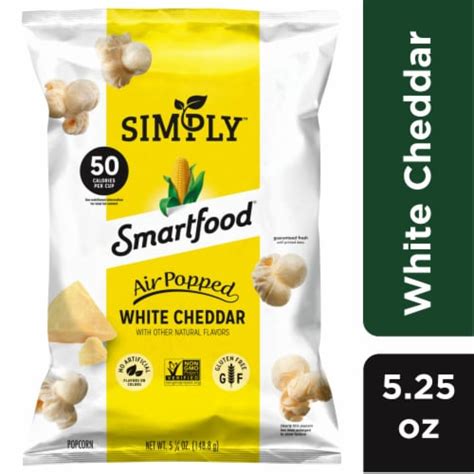 Smartfood Simply Popcorn White Cheddar 5 1/4 Oz, 5.25 oz - Fry’s Food ...