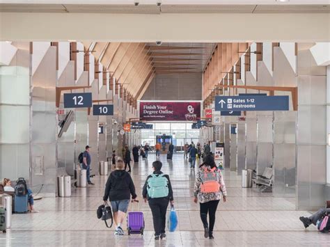 Interior View Of The Will Rogers World Airport Editorial Stock Image