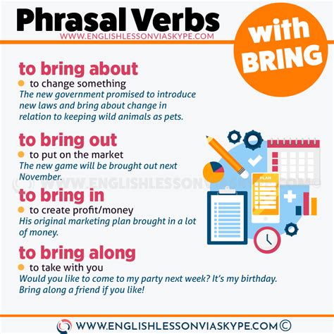 Phrasal Verbs With Bring Learn English With Harry