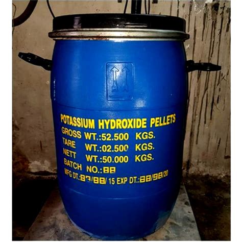 Potassium Hydroxide Pellets Koh Pellets Latest Price Manufacturers