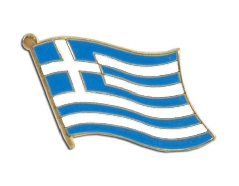 Lapel Pin - Greece Flag - Watkins Party Store