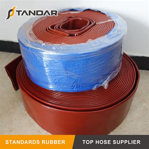 Flexible Plastic Pvc Layflat Water Delivery Hose For Agricultural