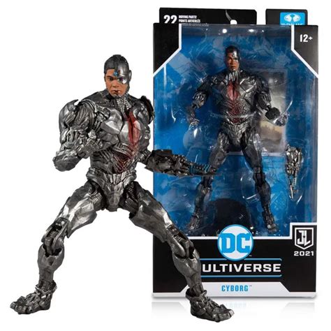 DC MULTIVERSE THE Justice League Ray Fisher As Cyborg Action Figure