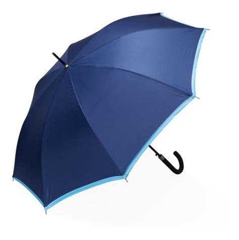 Guarda Chuva Original Grande Abre Manual Refor Ado Unissex Azul Arn